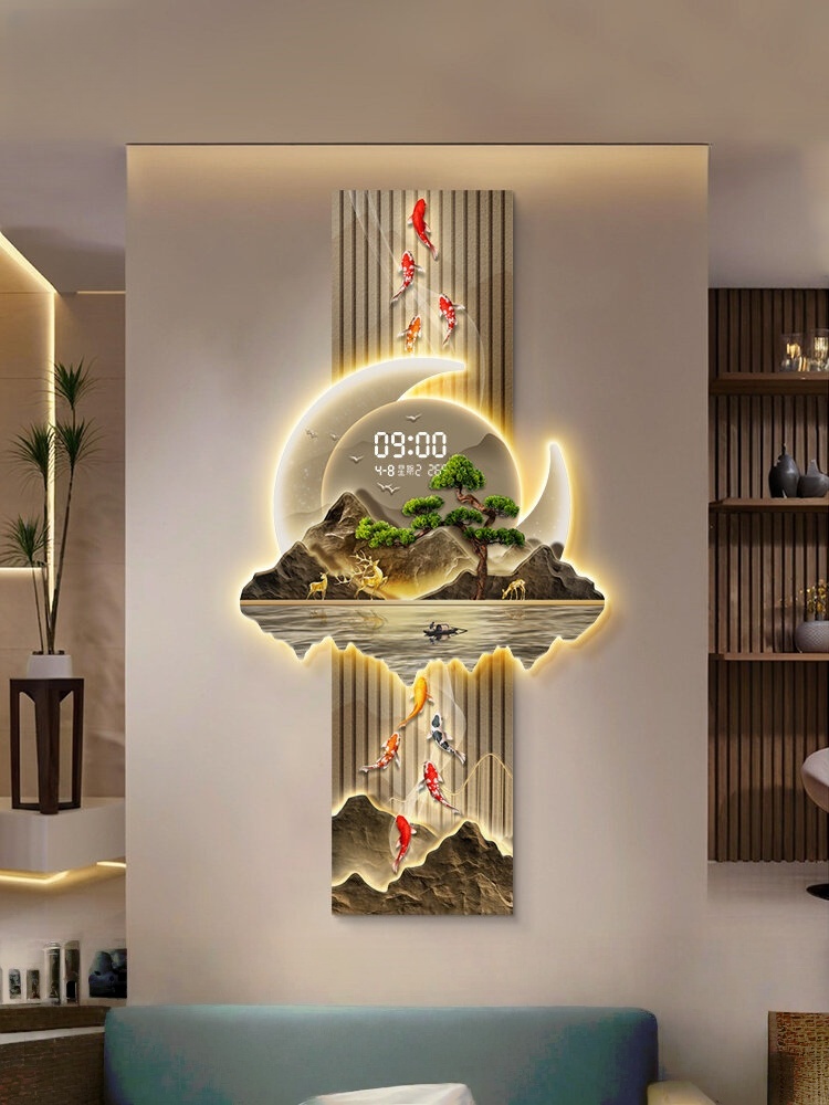 Luxury Lifestyle Photography - Horloge Murale de Luxe Design pour