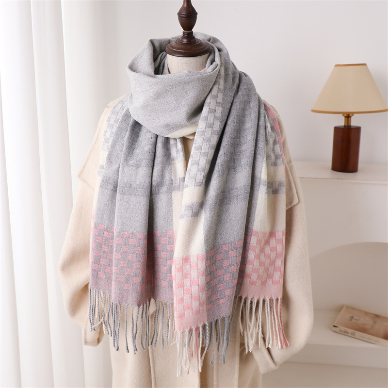 Cashmere Throw Blanket - Écharpe en cachemire de luxe pour