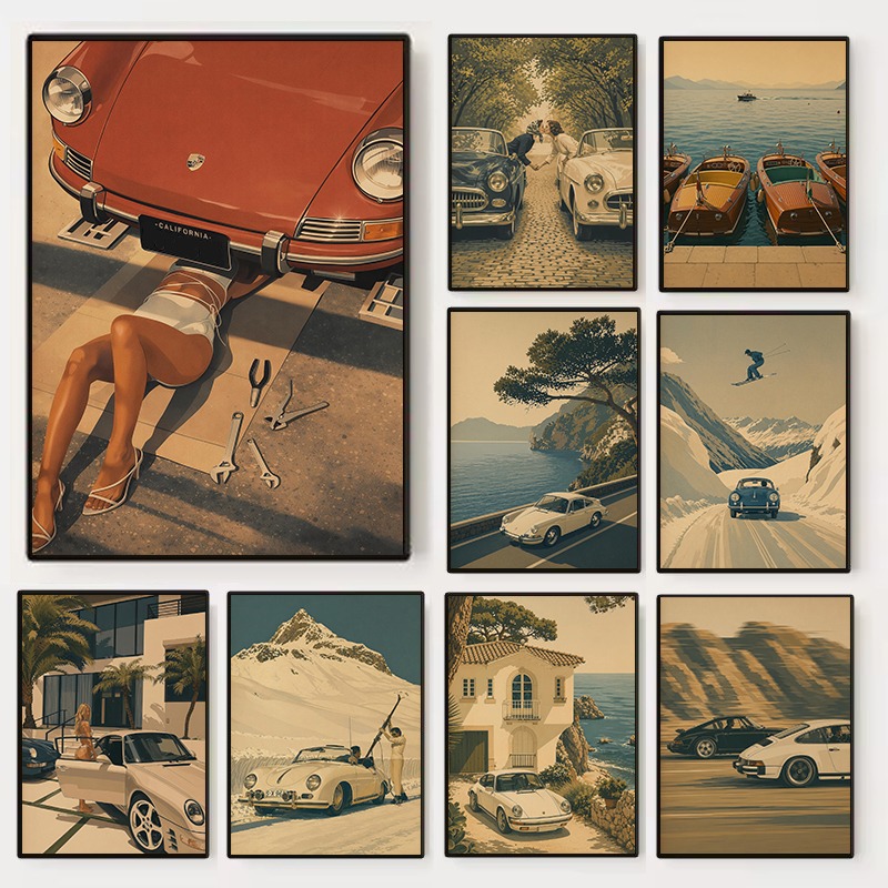 Affiche Murale sur Toile : Mod - Luxury Lifestyle Cars avis et prix