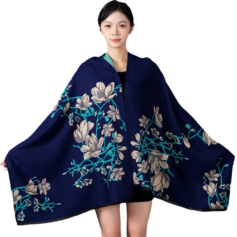 Femmes hiver châle cachemire é - Cashmere Throw Blanket avis et prix