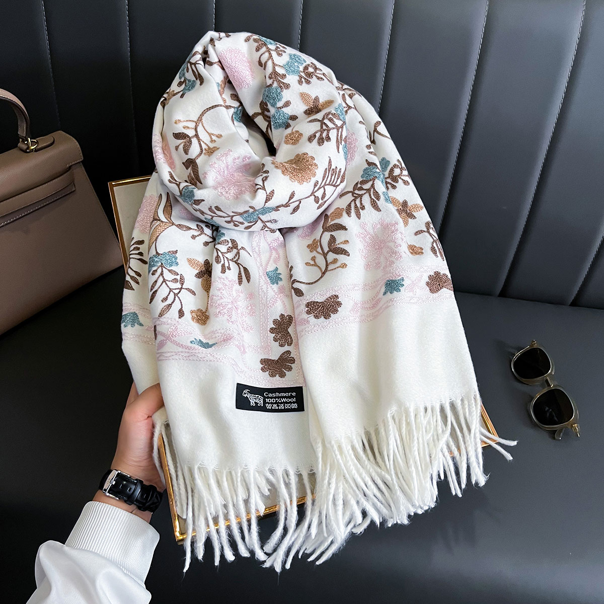 Écharpe chaude en cachemire po - Cashmere Throw Blanket avis et prix