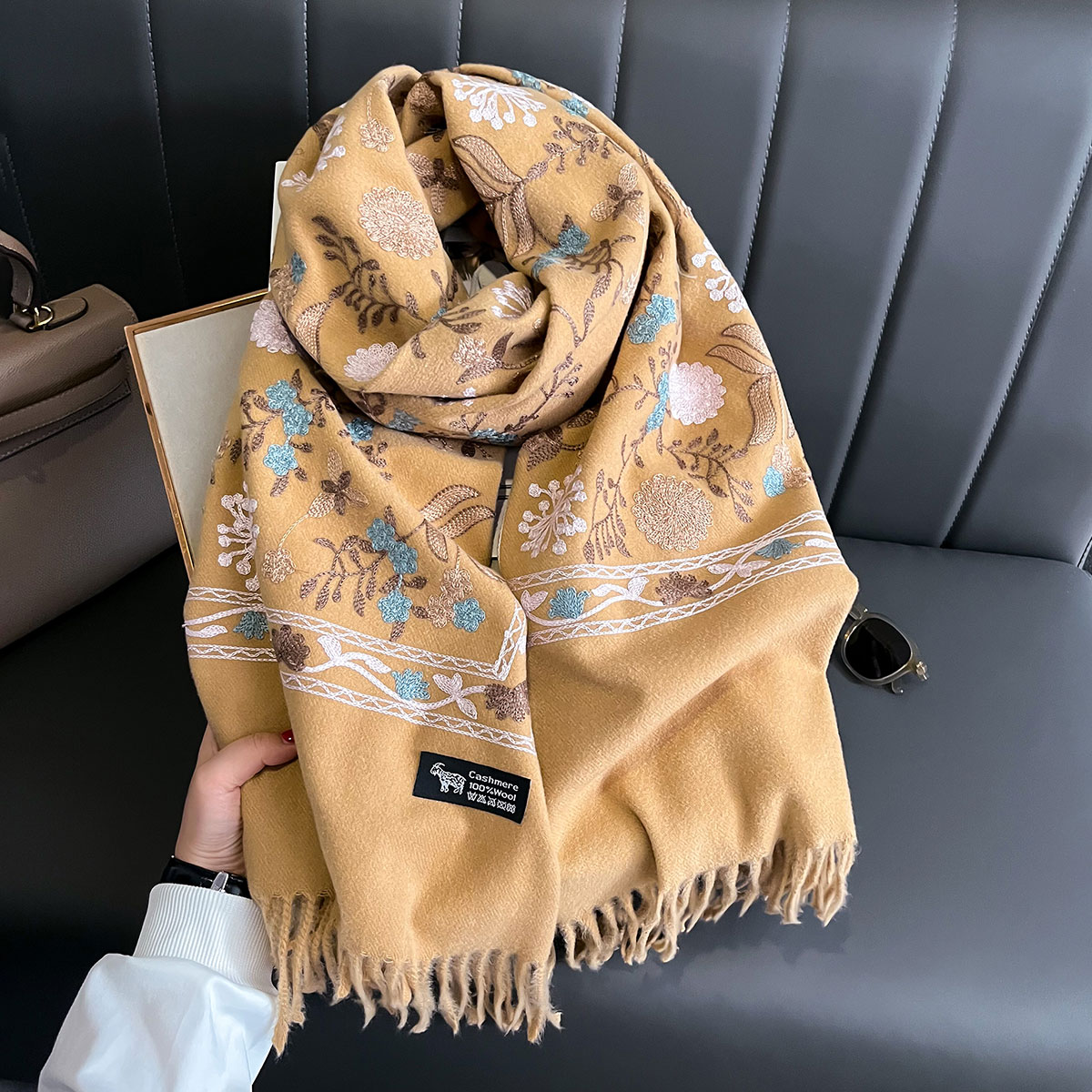 Écharpe chaude en cachemire po - Cashmere Throw Blanket avis et prix