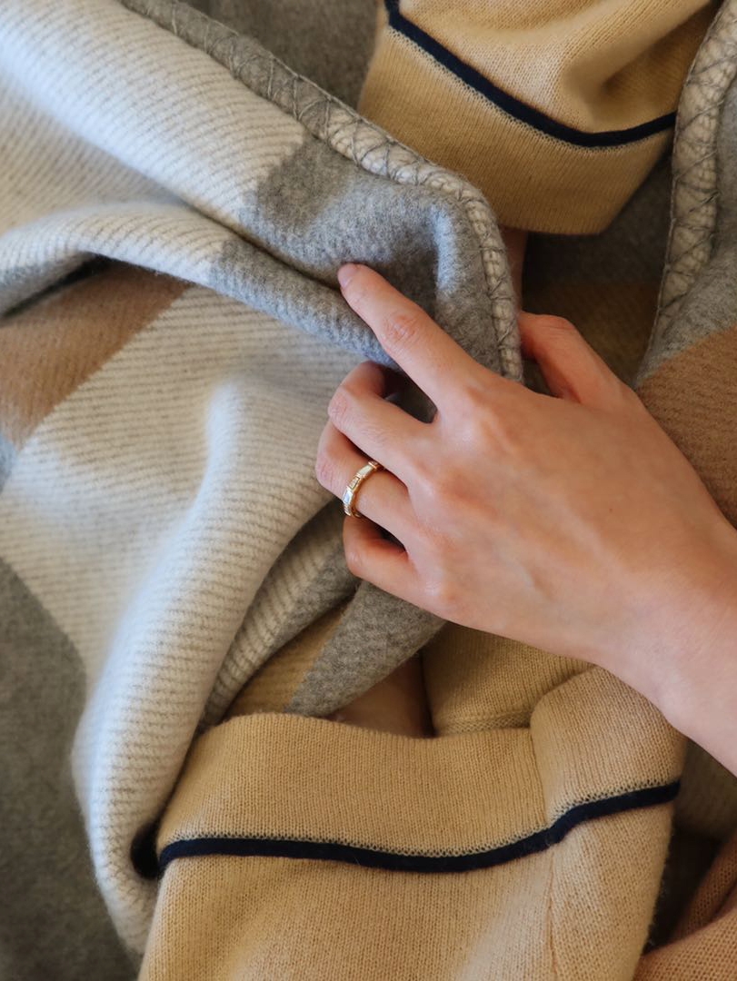 Couverture en laine cachemire  - Cashmere Throw Blanket avis et prix