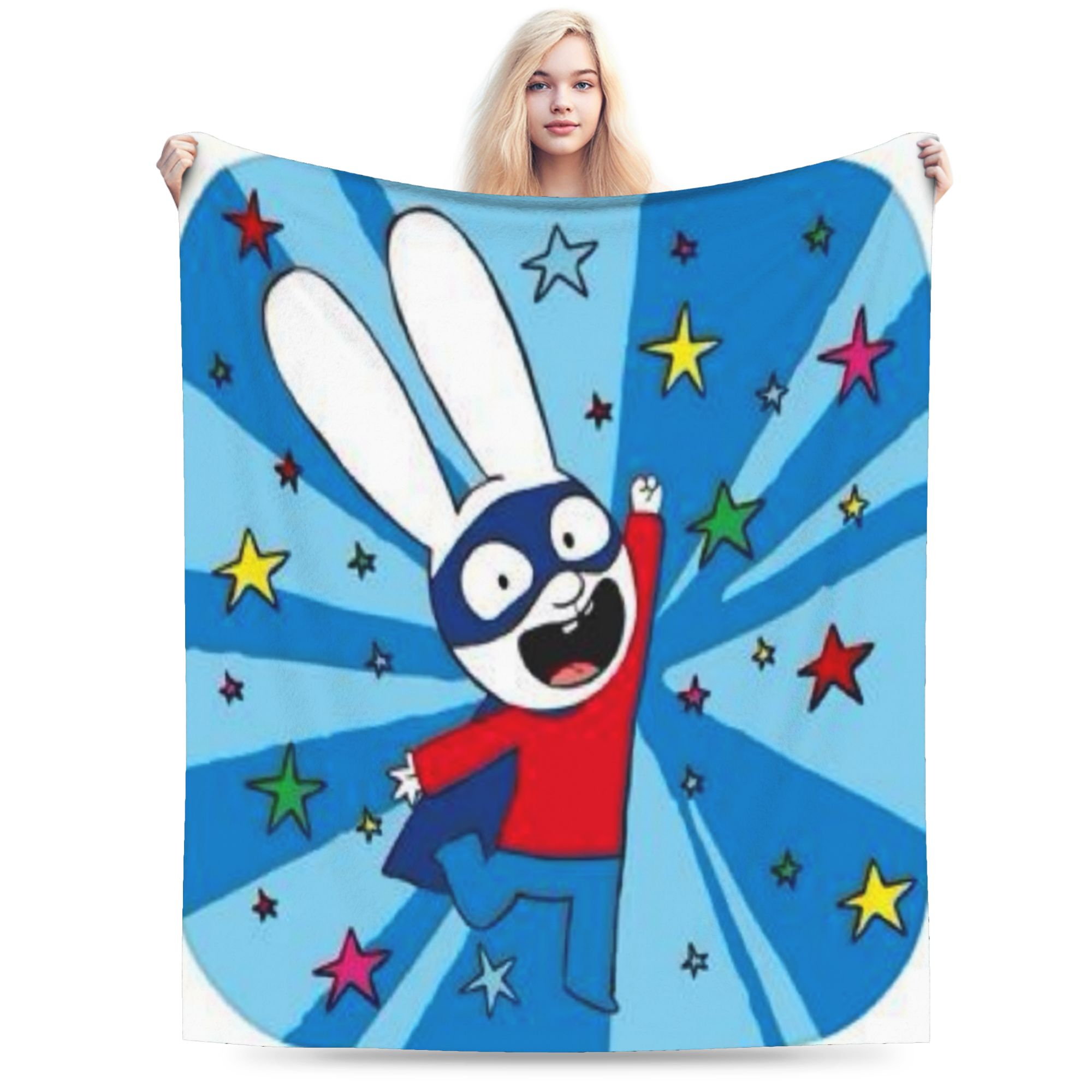 Couverture Super Rabbit S-Simo - Cashmere Throw Blanket avis et prix