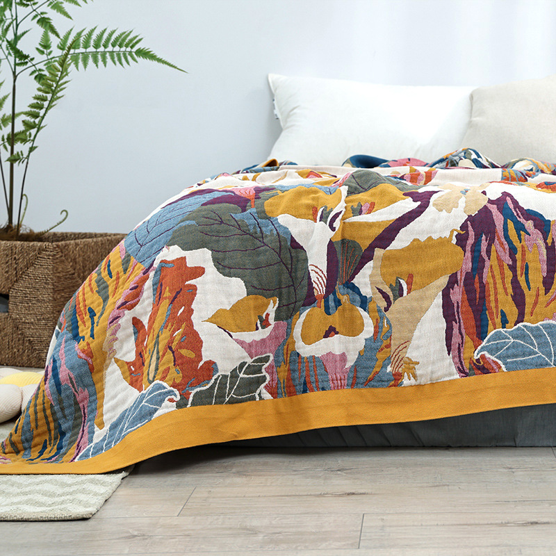 Couverture Simple en Coton et  - Cashmere Throw Blanket avis et prix